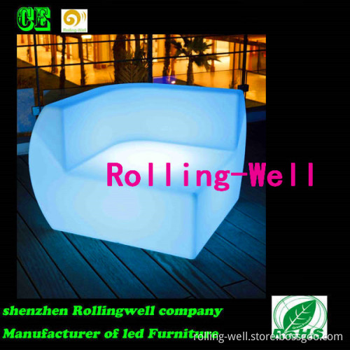 LED Lighting Couch/LED Plastic Sofa